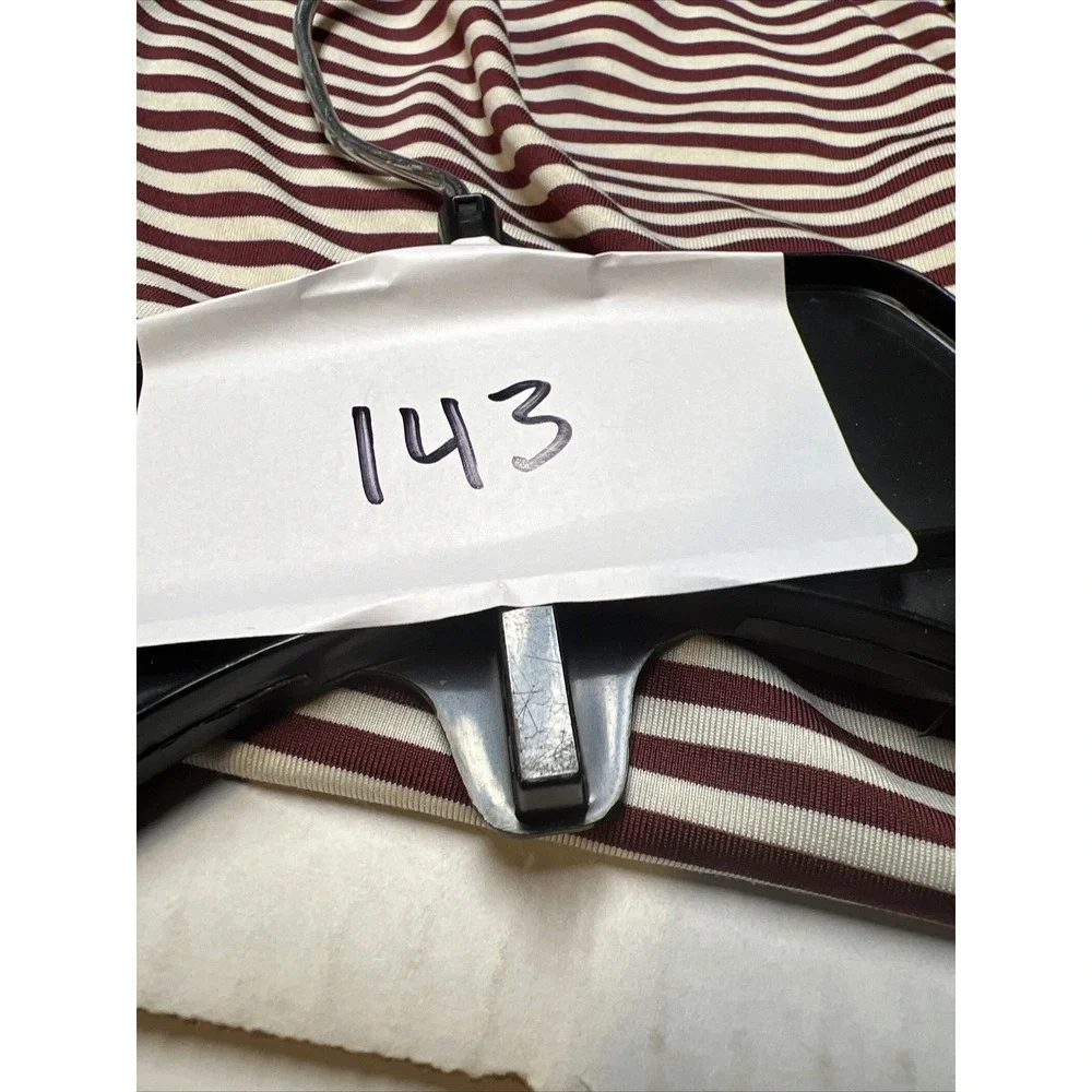 Footjoy Golf Polo Shirt Men's Large Richland  Embroidered Sleeve Striped - Picture 16 of 16